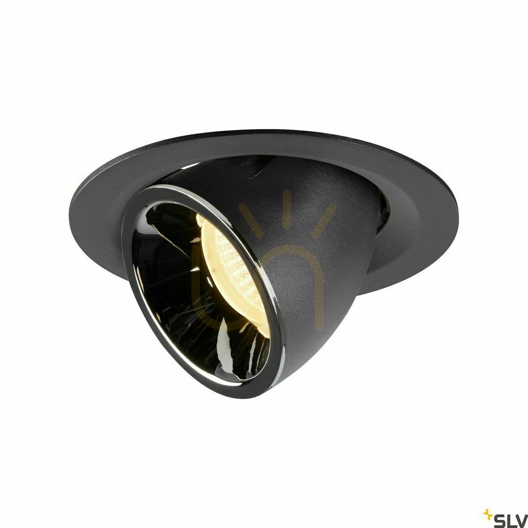 Kontrola Zápustné svítidlo SLV NUMINOS GIMBLE M černé/chrom 17,5 W 3000 K 1005947 Zápustné svítidlo SLV NUMINOS GIMBLE M černé/chrom 17,5 W 3000 K 1005947