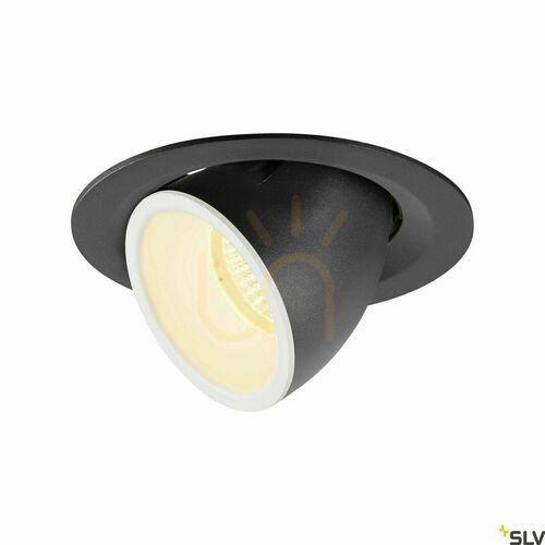 Kontrola Zápustné svítidlo SLV NUMINOS GIMBLE M 17,5W 3000K 1600lm černé/bílé 1005946