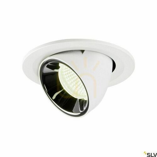 Kontrola Zápustné svítidlo SLV NUMINOS GIMBLE S bílé/chrom 8,6 W 4000 K 1005920