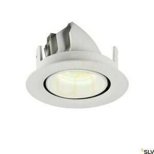Zápustné bodové svítidlo SLV NUMINOS GIMBLE XS bílé, LED 7 W, 730 lm, 4000 K, CRI 90, 40°, 1005862 small 1
