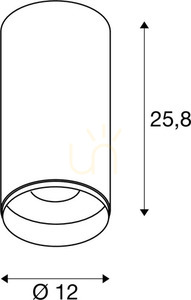 Stropní svítidlo SLV NUMINOS DALI XL 36W 3000K bílo-černé 1005769 4 Stropní svítidlo SLV NUMINOS DALI XL 36W 3000K bílo-černé 1005769 small 4