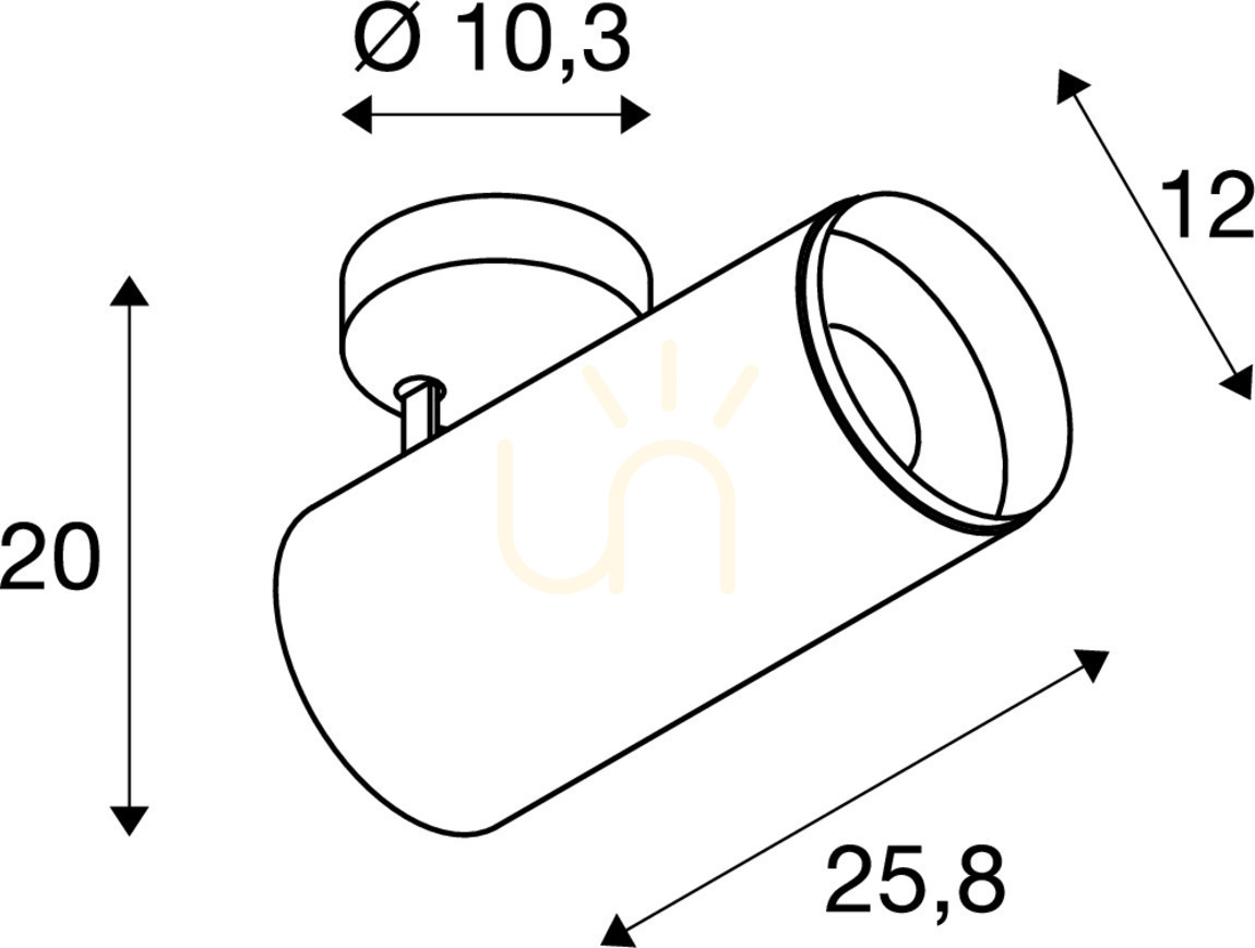 Zobrazit Stropní bodové svítidlo SLV NUMINOS Spot DALI XL černé 36W 3000K 1005747 Stropní bodové svítidlo SLV NUMINOS Spot DALI XL černé 36W 3000K 1005747