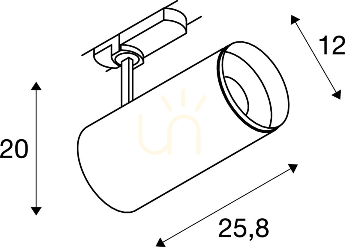 Kontrola Lištové svítidlo SLV NUMINOS XL PHASE 36W 3000K černé 1005731 Lištové svítidlo SLV NUMINOS XL PHASE 36W 3000K černé 1005731