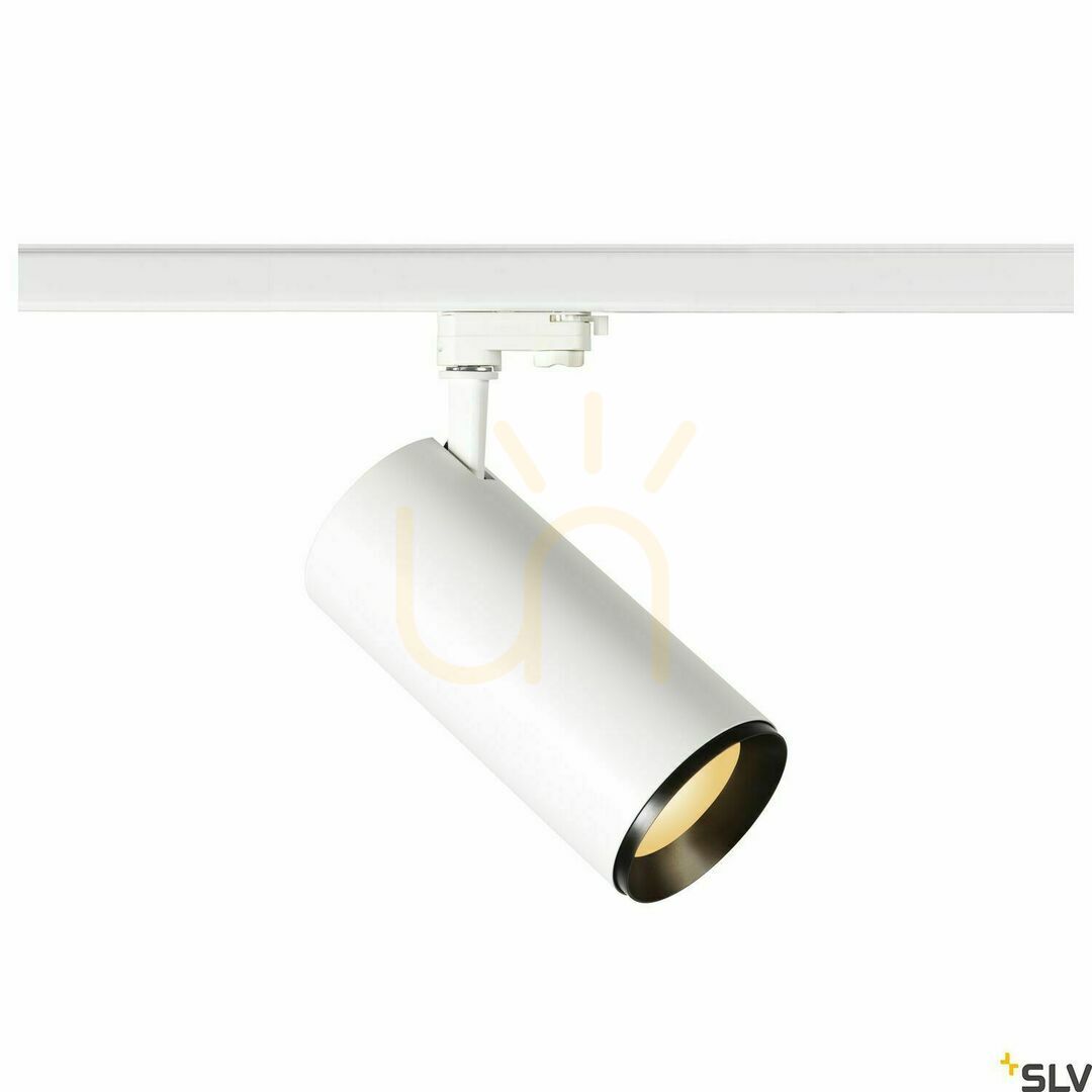Dráhové světlo SLV NUMINOS XL PHASE bílé/černé 36W 2700K 1005726