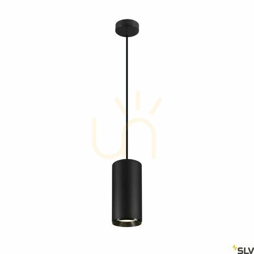 Kontrola Závěsné svítidlo SLV NUMINOS XL PHASE černé 36W 4000K 3760lm 1005718