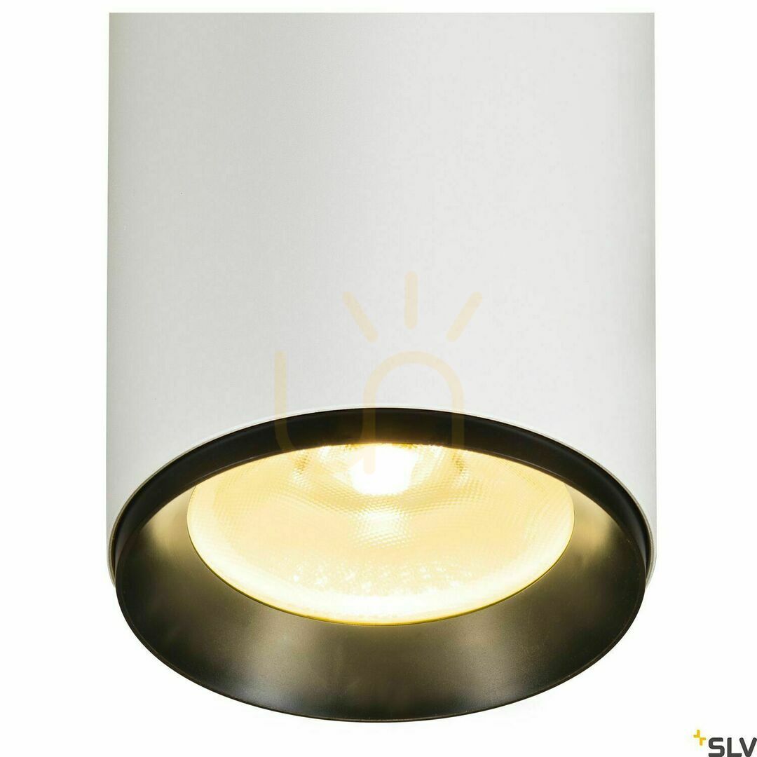 Náhled Stropní svítidlo SLV NUMINOS XL PHASE bílo-černé 36W 3000K 1005698 Stropní svítidlo SLV NUMINOS XL PHASE bílo-černé 36W 3000K 1005698