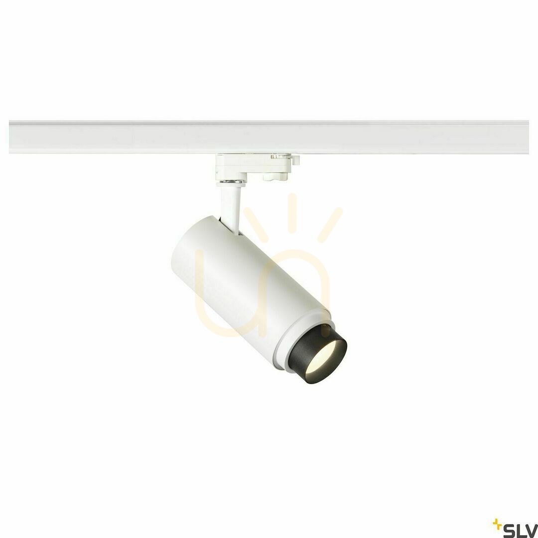 Kontrola Dráhové světlo SLV NUMINOS Zoom M Phase bílé 20W 4000K 3f 1006113 Dráhové světlo SLV NUMINOS Zoom M Phase bílé 20W 4000K 3f 1006113