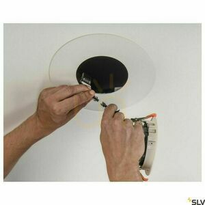 Redukční kroužek SLV NUMINOS M 1006144 kulatý 240/120 mm bílý ocelový small 4