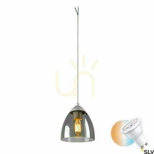 Přívěsek světla SLV PARA CONE GL GU10 bílý sklo hliník 13,5 cm 1006160 0 Přívěsek světla SLV PARA CONE GL GU10 bílý sklo hliník 13,5 cm 1006160 small 0