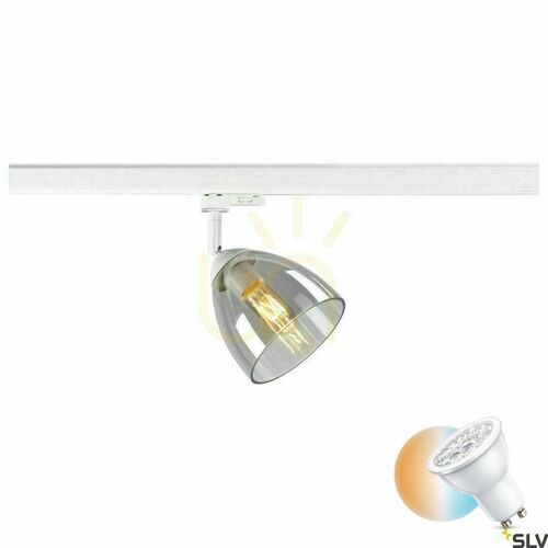Kontrola Lištové svítidlo SLV PARA CONE GL GU10 bílé 3fázové 25 W 1006158