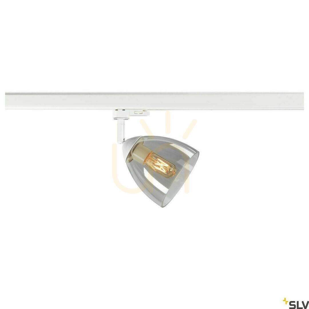 Pohled Lištové svítidlo SLV PARA CONE GL GU10 bílé 3fázové 25 W 1006158 Lištové svítidlo SLV PARA CONE GL GU10 bílé 3fázové 25 W 1006158