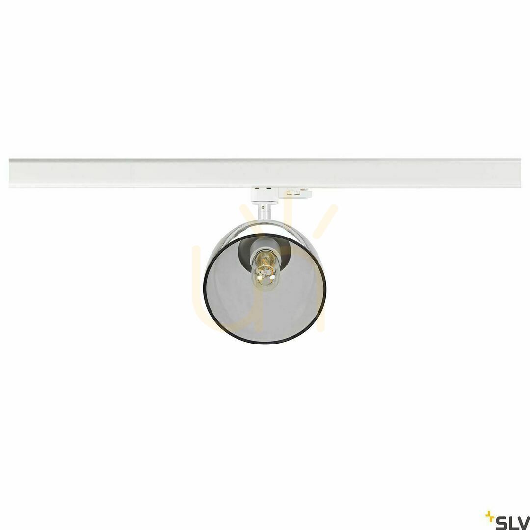 Náhled Lištové svítidlo SLV PARA CONE GL GU10 bílé 3fázové 25 W 1006158 Lištové svítidlo SLV PARA CONE GL GU10 bílé 3fázové 25 W 1006158