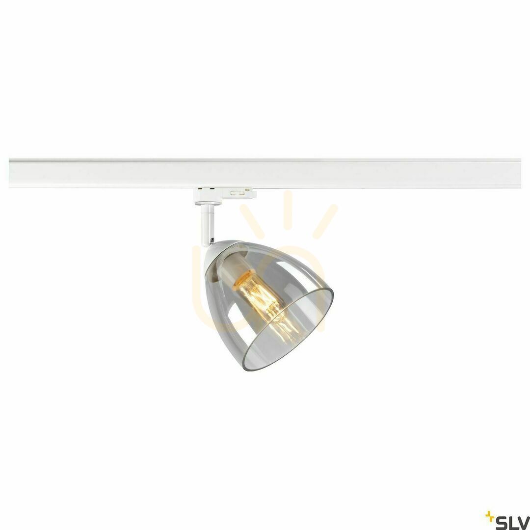 Náhled Lištové svítidlo SLV PARA CONE GL GU10 bílé 3fázové 25 W 1006158 Lištové svítidlo SLV PARA CONE GL GU10 bílé 3fázové 25 W 1006158