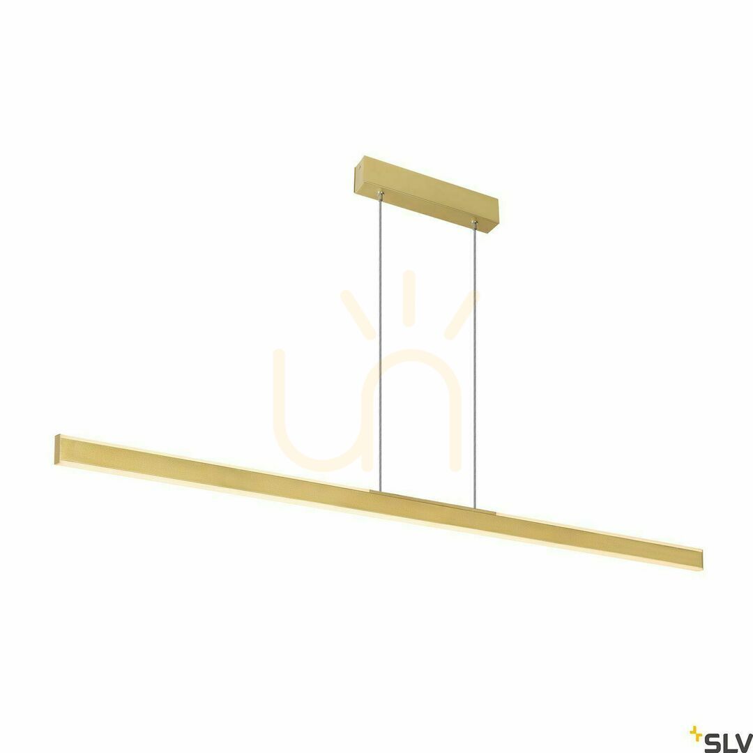 Kontrola Přívěsek světla SLV ONE Linear mosaz 140 cm 35W 1006190 Přívěsek světla SLV ONE Linear mosaz 140 cm 35W 1006190