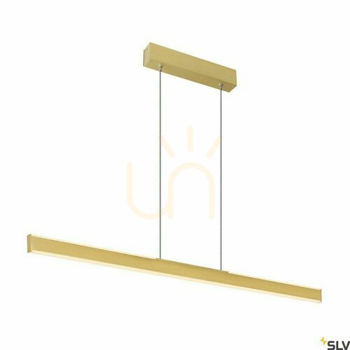 Kontrola Závěsné svítidlo SLV ONE LINEAR 1006187 mosaz 24W 2700/3000K 104 cm