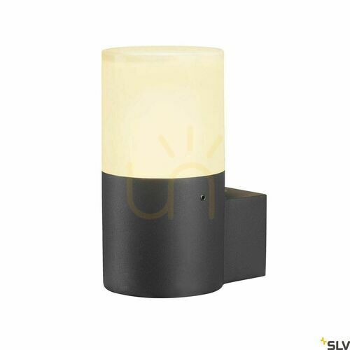 Kontrola Venkovní nástěnné svítidlo SLV GRAFIT E27 antracit IP44 1006178