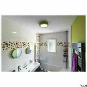 Stropní svítidlo SLV PLASTRA 105 148001 bílé sádrové sklo E27 31 cm small 3