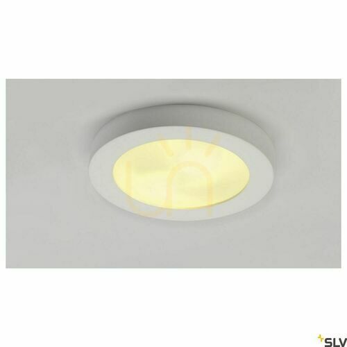 Kontrola Stropní svítidlo SLV PLASTRA 105 148001 bílé sádrové sklo E27 31 cm