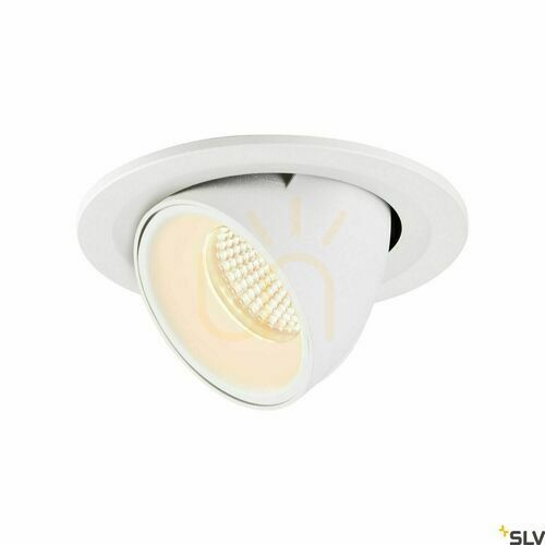 Kontrola Zápustné výklopné svítidlo SLV NUMINOS GIMBLE S bílé LED 8,6 W 2700 K 55° 1005883