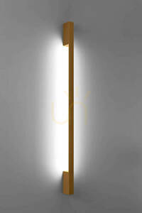 Nástěnné svítidlo SAPPO M zlaté LED 20 W 4000K 2300 lm CRI 95, 120 cm, Thoro TH.205 small 1