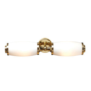 Eliot 2 Light Wall Light - Polished Brass Elstead small 0
