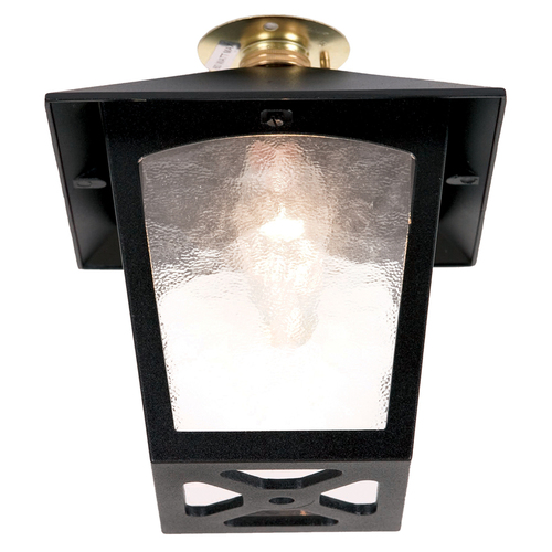 Kontrola York 1 Light Flush Porch Lantern Elstead