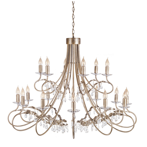 Kontrola Lustr Christina 18 světel Elstead