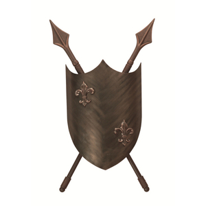 Crusader 2 světelná nástěnná svítidla Elstead small 0