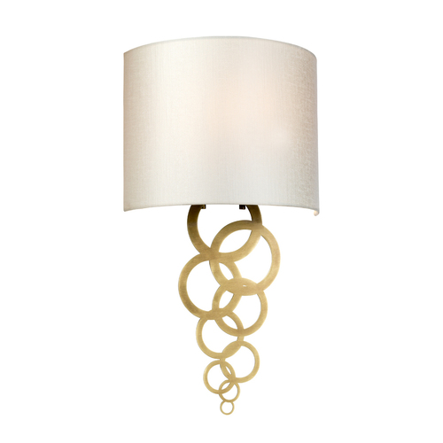 Kontrola Curtis Medium 1 Light Wall Light - Aged Brass Elstead