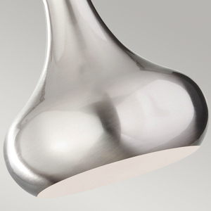 Beso 1 Light Mini Pendant Lamp - kartáčovaná ocel Elstead small 3