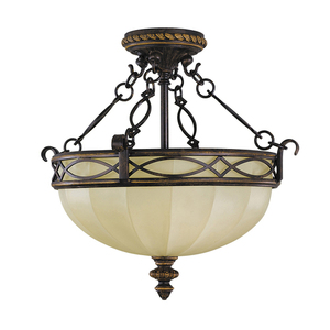 Drawing Room 2 Light Flush Elstead small 0