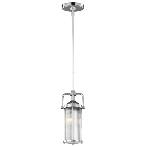 Kontrola Elstead Paulson 1 Light Mini Pendant Lamp.