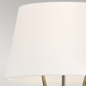 1 světelná stojací lampa Penny - leštěný nikl Elstead small 1