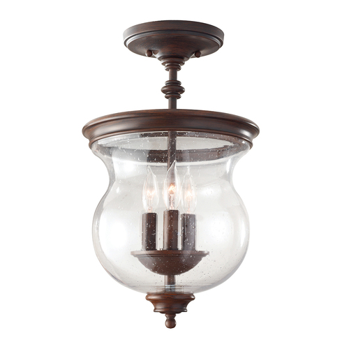 Kontrola Pickering Lane 3 Light Semi-Flush Elstead