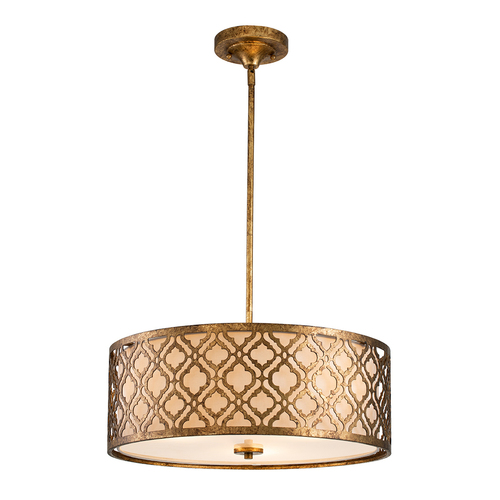Kontrola Arabella 3 Light Duo-Mount Large Pendant Elstead