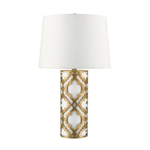 Kontrola Stolní lampa Arabella 1 Light - Zlatá barva Elstead