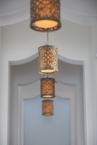 Carabel 1 závěsná lampa Elstead small 1