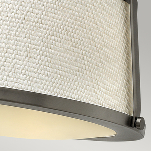 Charlotte 3 Light Semi-Flush - Antique Nickel Elstead small 2