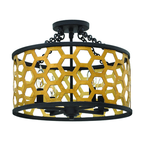 Kontrola Felix 4 Light Semi-Flush Elstead