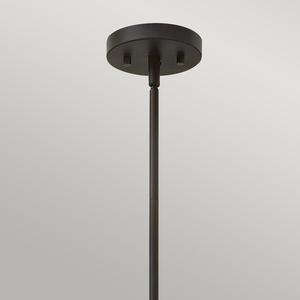 Gemma 1 Light Mini Pendant Lamp - Vintage Bronze Elstead small 1