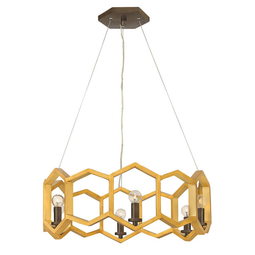 Kontrola Moxie 6 Light Pendant Elstead
