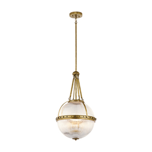 Přívěsek Aster 3 Light - přírodní mosaz Elstead small 0