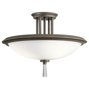 Dreyfus 3 Light Semi Flush Elstead small 0