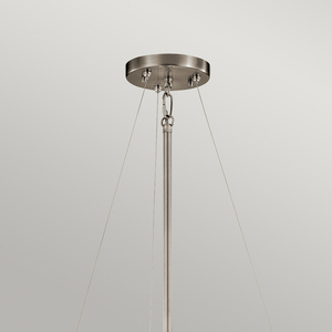 Stříbrný korál 3 světla Duo-Mount Pendant Elstead small 2