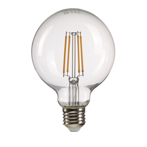 Kontrola Litec Clear Globe E27 Lamp Elstead