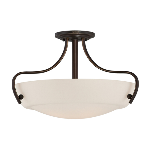Kontrola Chantilly 3 Light Semi-Flush Light Elstead