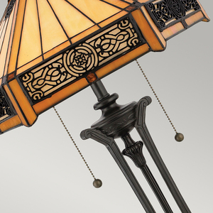 Stolní lampa INDUS 2 Tifanny - Elstead small 2