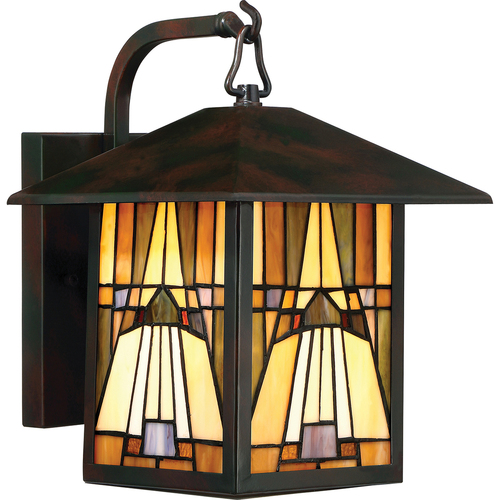 Kontrola Nástěnné svítidlo IP44 INGLENOOK 1 Medium Tiffany - Elstead