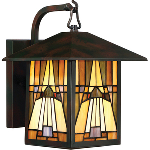 Nástěnné svítidlo IP44 INGLENOOK 1 Medium Tiffany - Elstead small 0