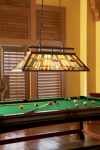 Kontrola INGLENOOK 3 Light Island Tiffany lustr - Elstead